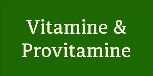 Vitamine und Provitamine